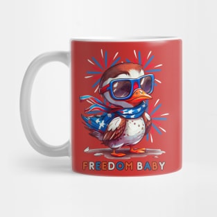 Freedom Baby Duckling Little Patriots Mug